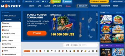 Mostbet UZ bukmekeri
